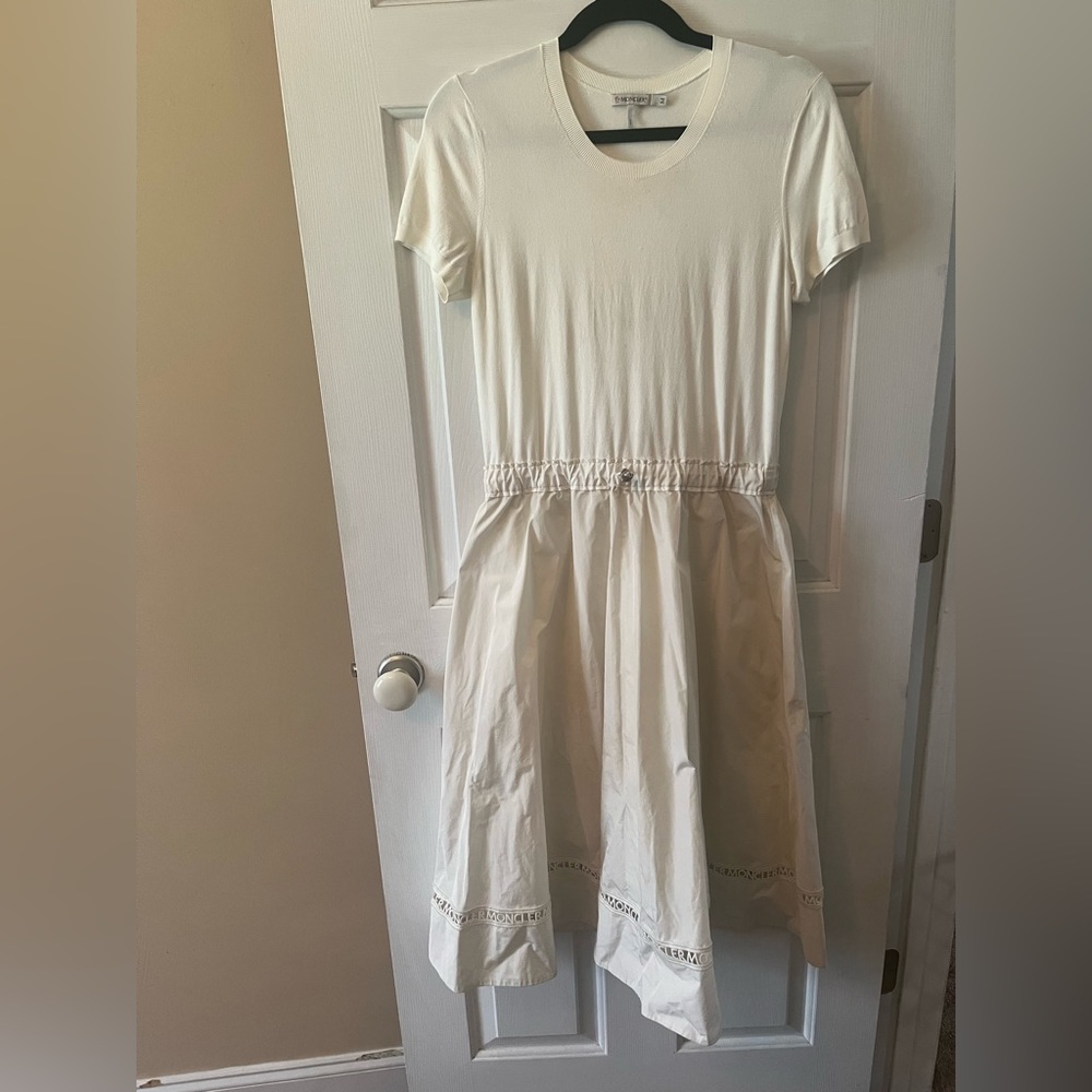 Moncler white dress